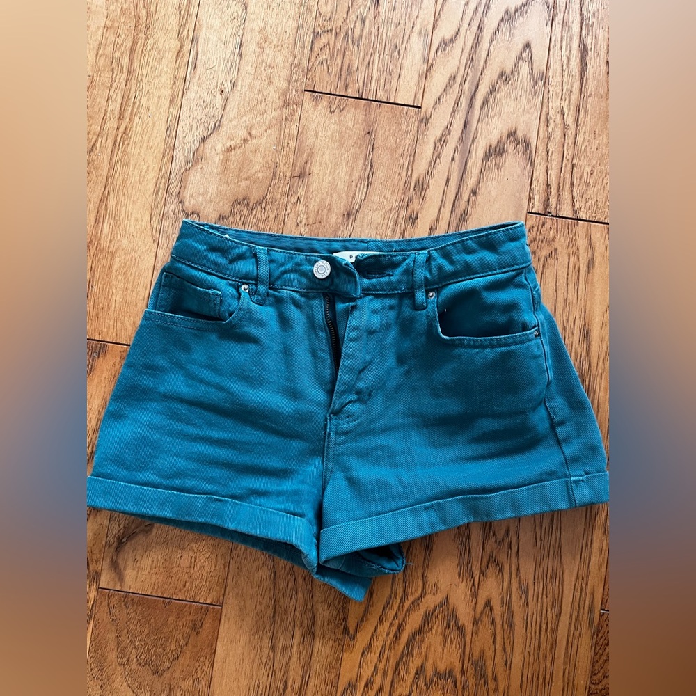 PacSun Teal Mom shorts